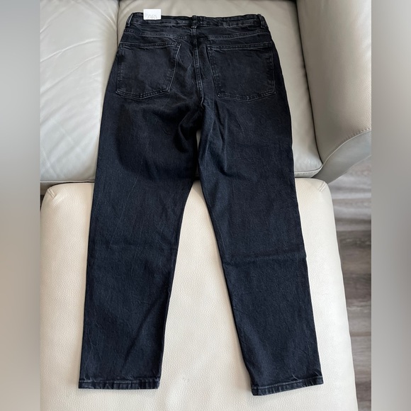 NWT - Zara Women’s High Rise Straight Ankle Length Jeans - Size 10 - Picture 4 of 9